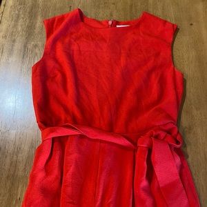 New York & Company Red Jumpsuit Size 10